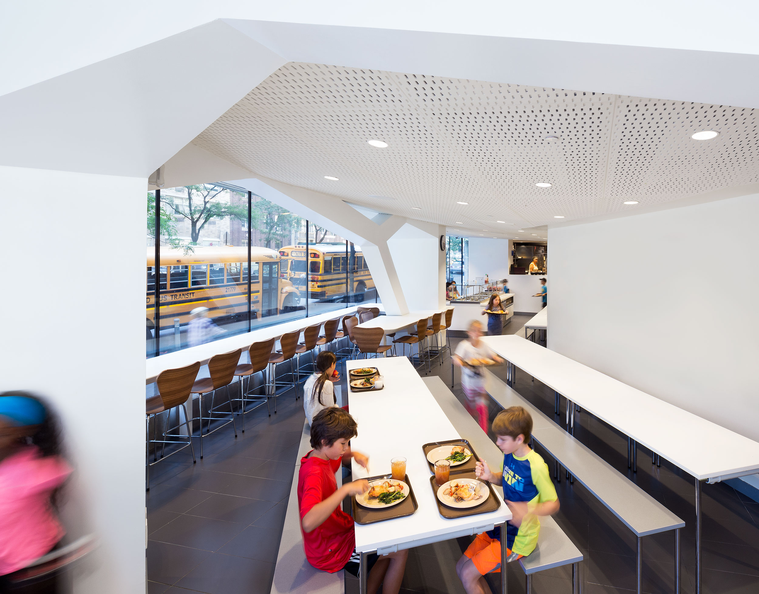Modernism, Cafeteria Design, Manhattan, New York