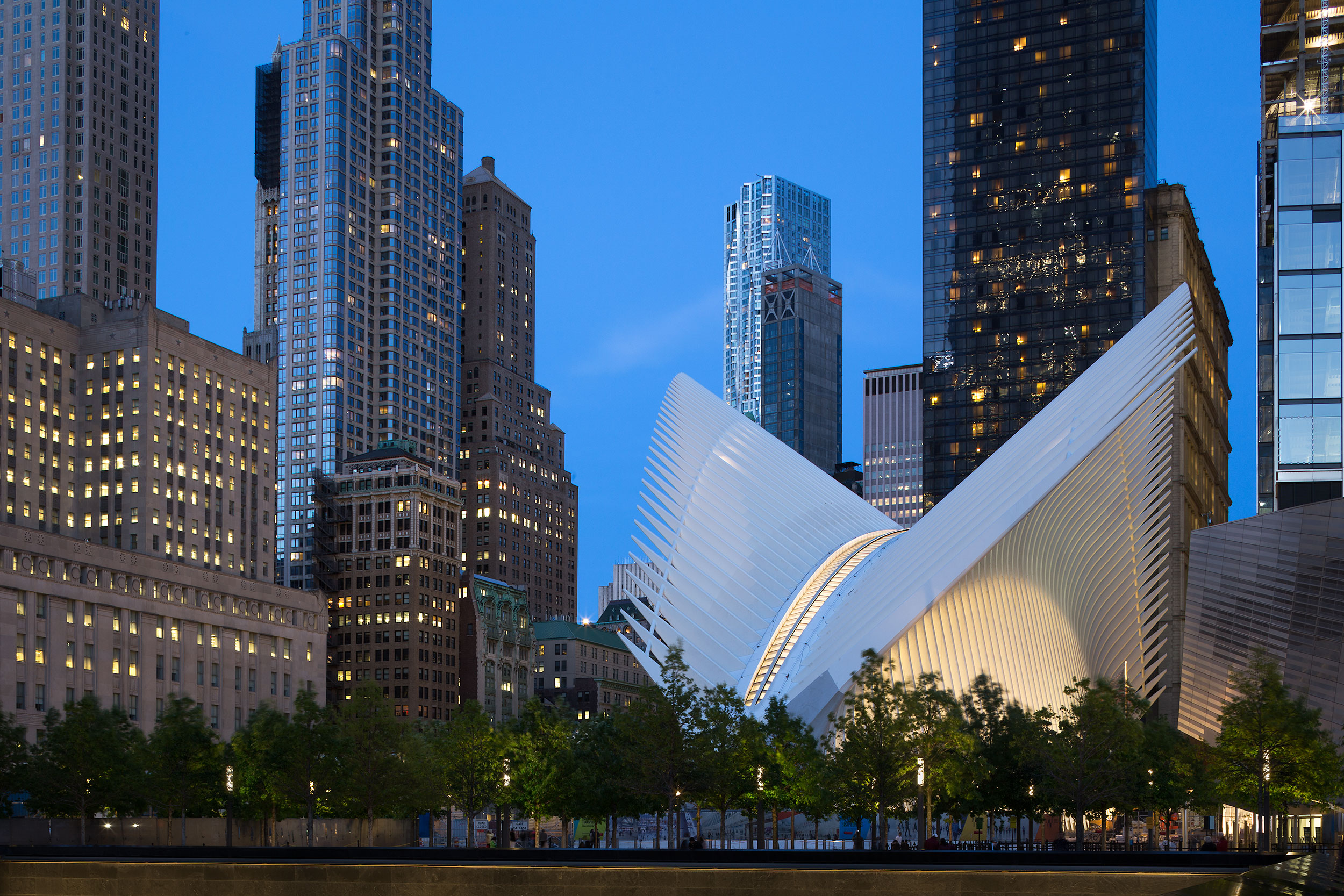 WTC Hub, NYC Architecture, The Oculus